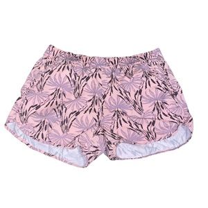 Madewell floral pink shorts